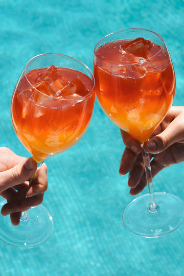 Ink Sloe Sunset - Easy Low Alcohol Gin Cocktail Recipe