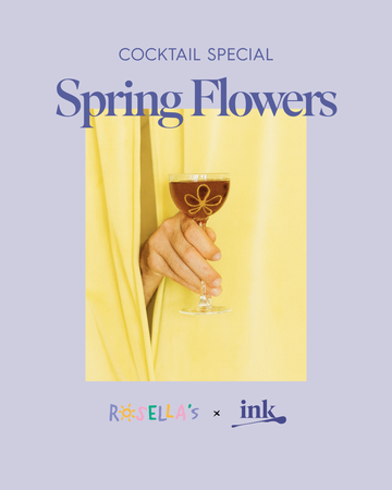 Ink Gin’s shouting 50 cocktails at Rosella’s